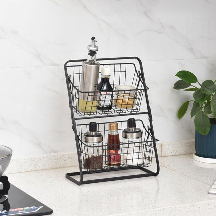 Transform Your Kitchen with Our Stainless Steel Multi-Layer Storage Rack