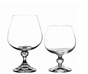 Elevate Your Drinking Experience with Our Elegant Red Wine Crystal Brandy Glass