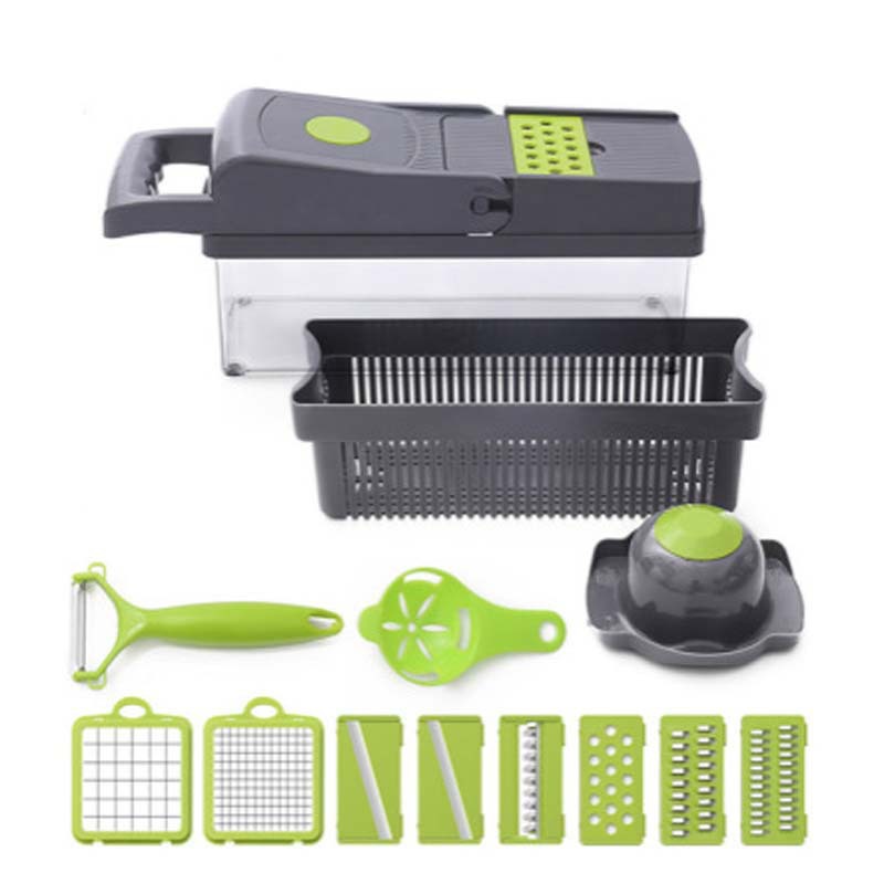Transform Your Kitchen with the Household Kitchen Gadgets Vegetable Cutter Silk Cutter