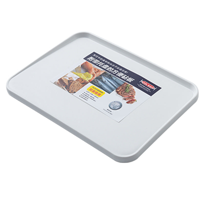 Double-Sided Plastic Kitchen Cutting Board For Fruits And Vegetables