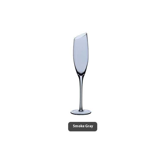Beveled Crystal Goblet With Big Belly Electroplated Wine And Champagne Glass