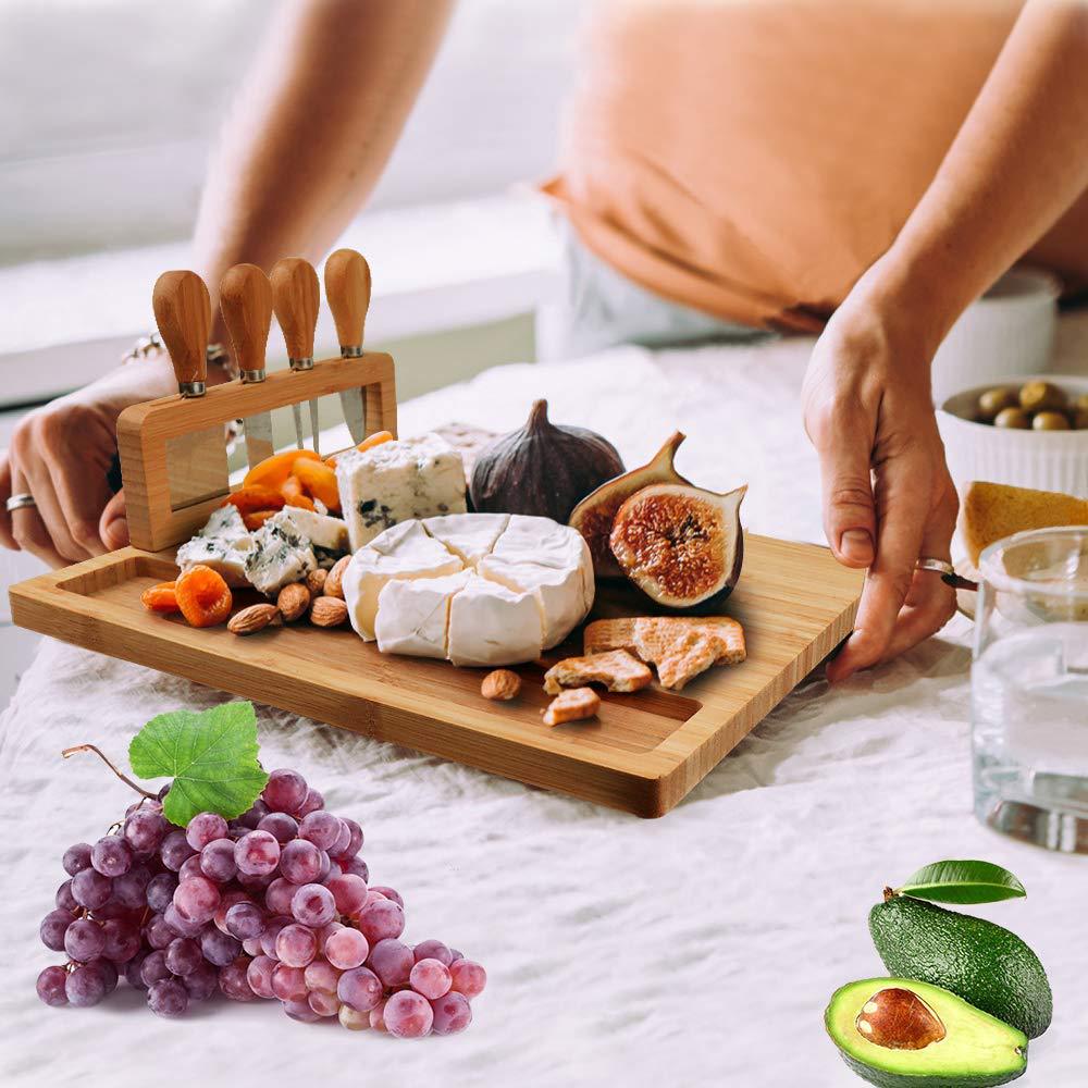 Bamboo Cutting Board And Serving Tray