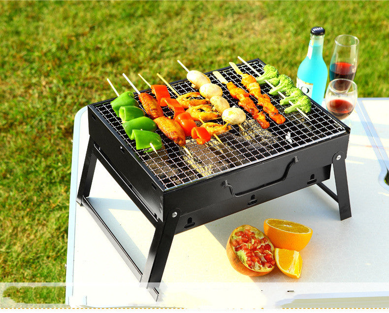Large Portable Folding Charcoal Outdoor Barbecue Grill