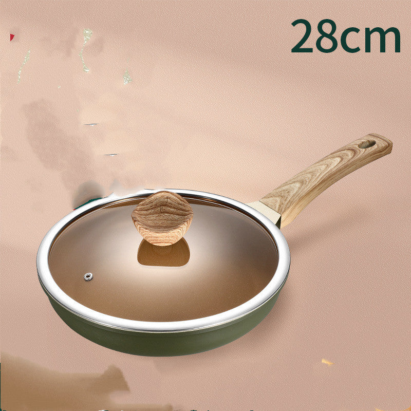 Household Non-Stick Maifan Stone Multifunctional Frying Pan