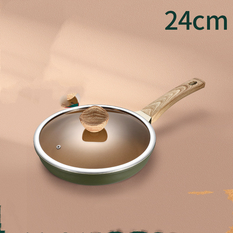 Household Non-Stick Maifan Stone Multifunctional Frying Pan