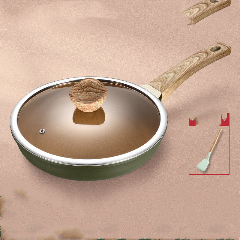 Household Non-Stick Maifan Stone Multifunctional Frying Pan