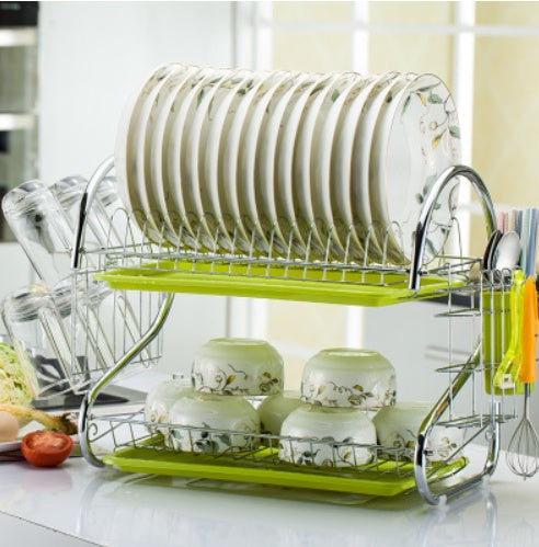 Kitchen Dish Rack Storage Shelf