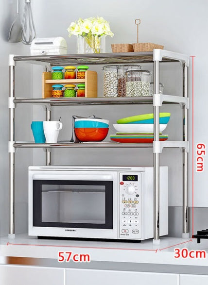 Multi-Purpose Kitchen And Home Storage Shelf Rack Organizer