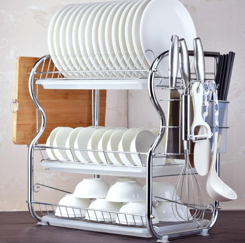 Kitchen Dish Rack Storage Shelf
