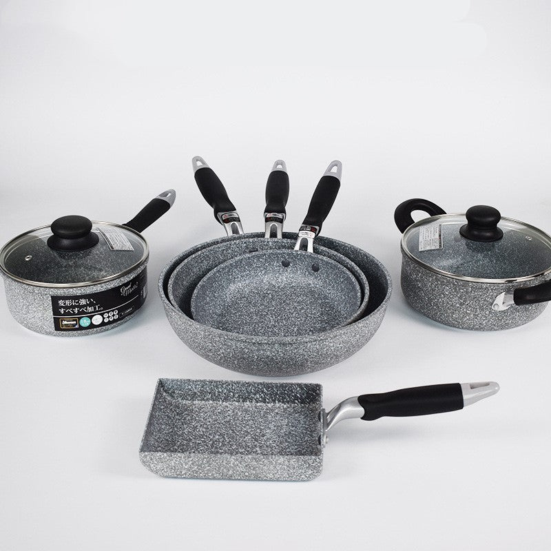 Japanese Style Non-Stick Maifan Stone Frying Pan