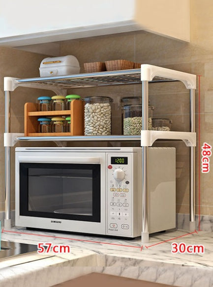 Multi-Purpose Kitchen And Home Storage Shelf Rack Organizer