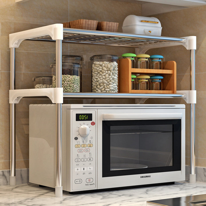 Multi-Purpose Kitchen And Home Storage Shelf Rack Organizer