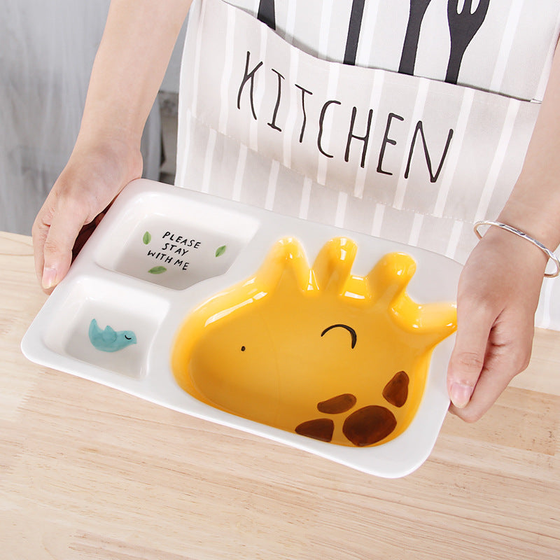 Creative Cartoon Tableware Griddle For Children And Babies