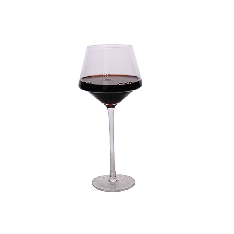 Crystal Glass Creative Golden Trim Burgundy Wine Glass