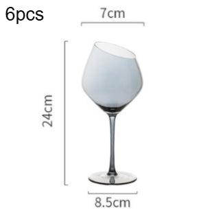 High-End Crystal Red Wine And Champagne Glass Goblet