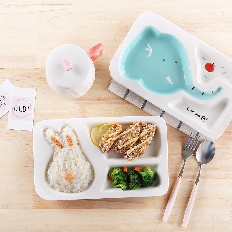 Creative Cartoon Tableware Griddle For Children And Babies