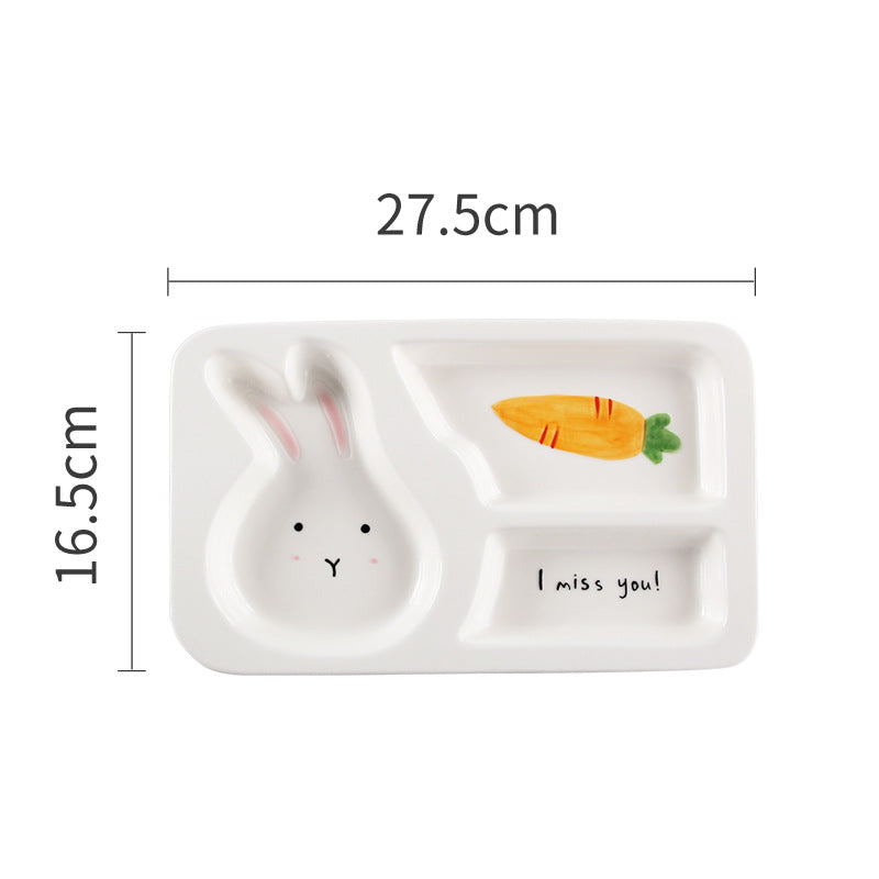 Creative Cartoon Tableware Griddle For Children And Babies
