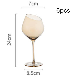 High-End Crystal Red Wine And Champagne Glass Goblet