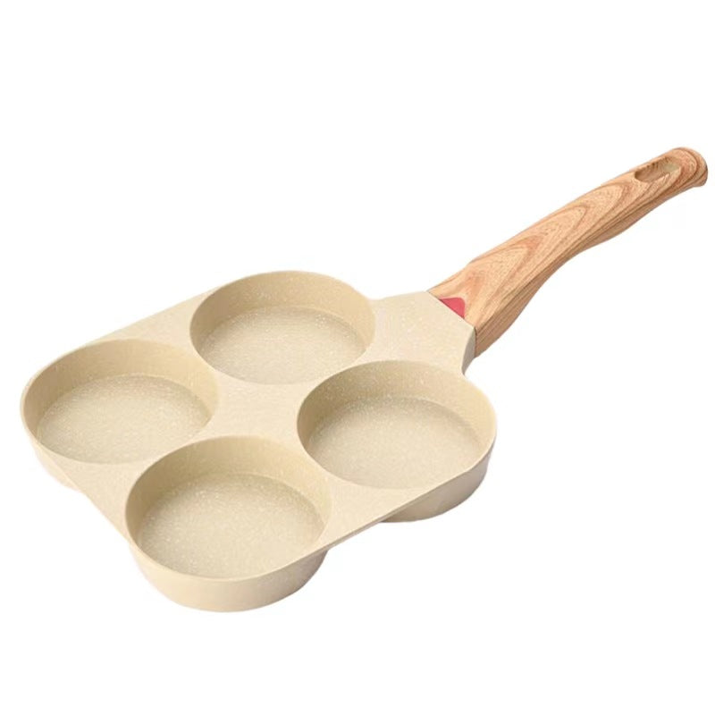 Four-Hole Mini Non-Stick Egg Frying Pan For Home Breakfast