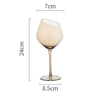 High-End Crystal Red Wine And Champagne Glass Goblet