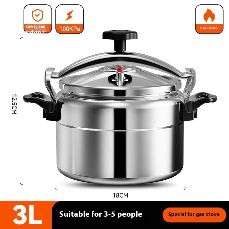 Large Capacity Explosion Proof Pressure Cooker For Gas Stove