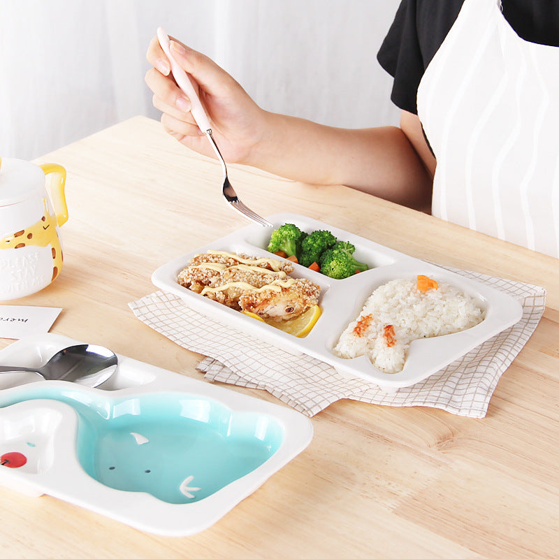 Creative Cartoon Tableware Griddle For Children And Babies