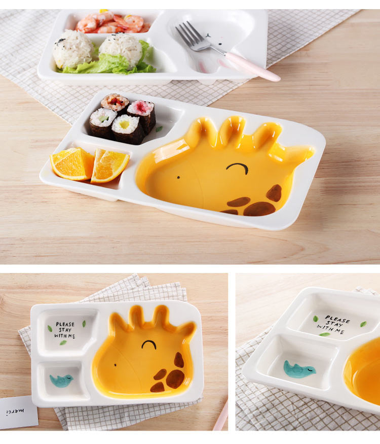 Creative Cartoon Tableware Griddle For Children And Babies