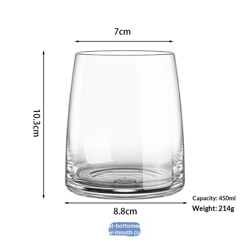 Crystal Glass Champagne Juice And Red Wine Glasses