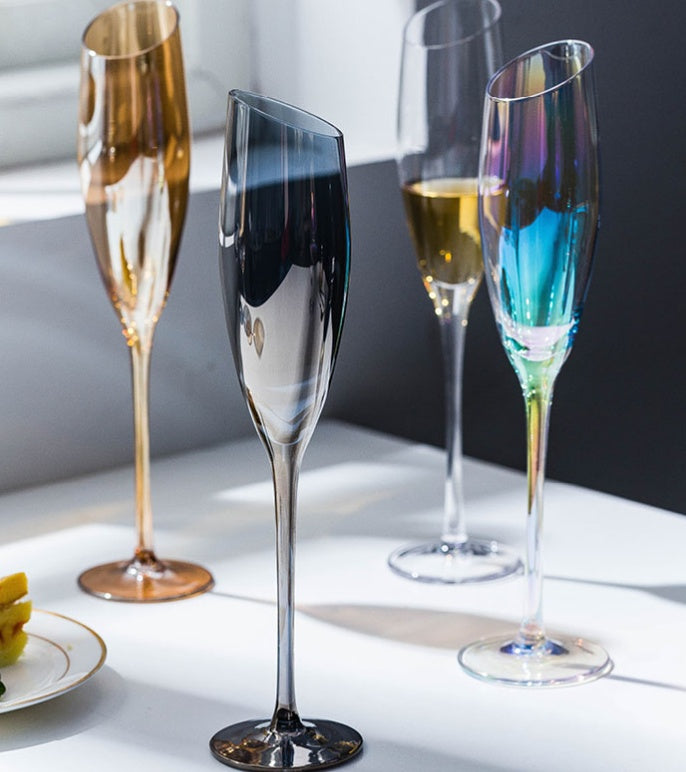 High-End Crystal Red Wine And Champagne Glass Goblet