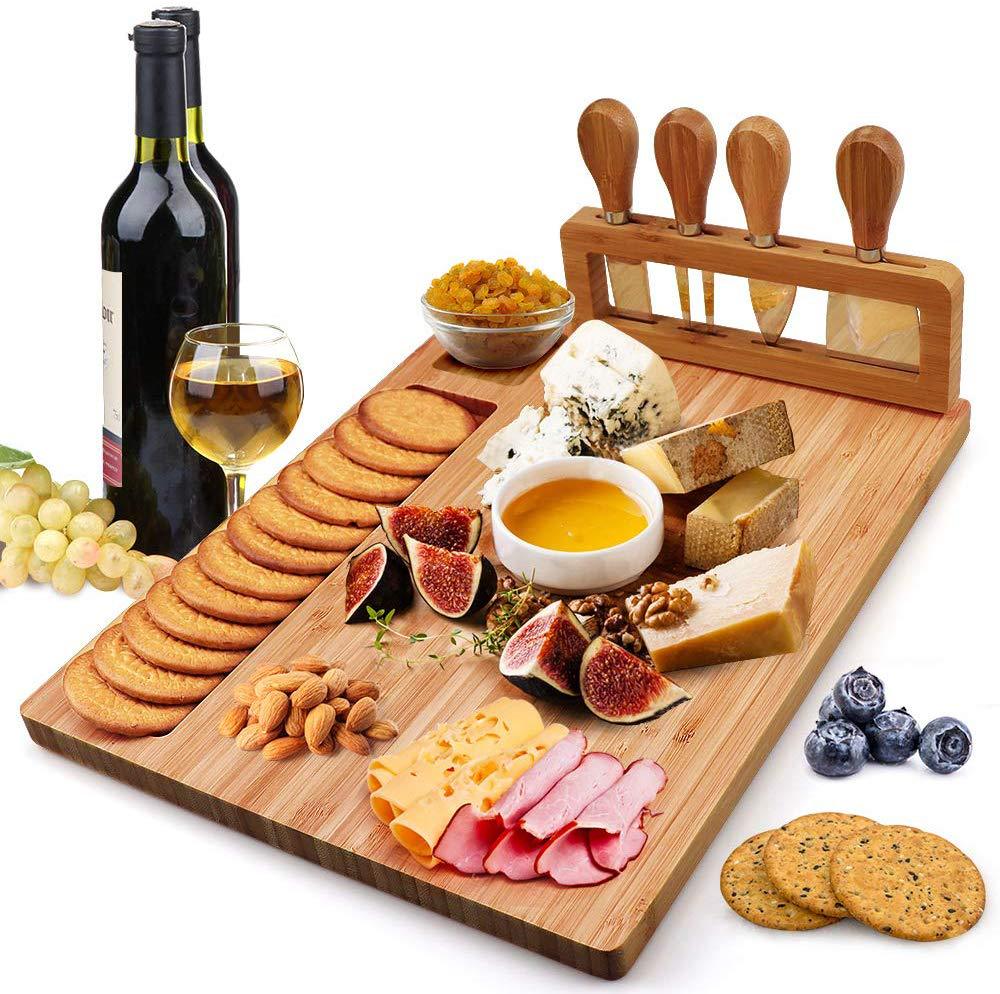 Bamboo Cutting Board And Serving Tray