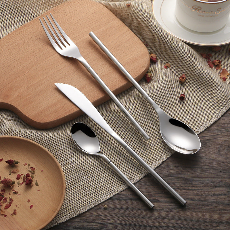 Creative 3-Piece Stainless Steel Western Cutlery Set