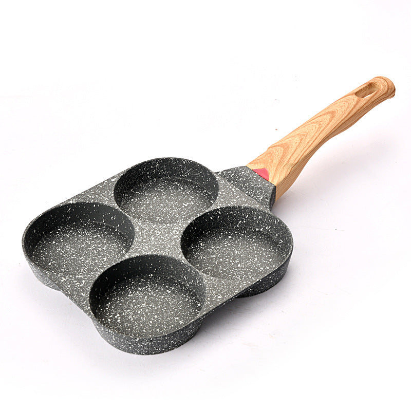 Four-Hole Mini Non-Stick Egg Frying Pan For Home Breakfast