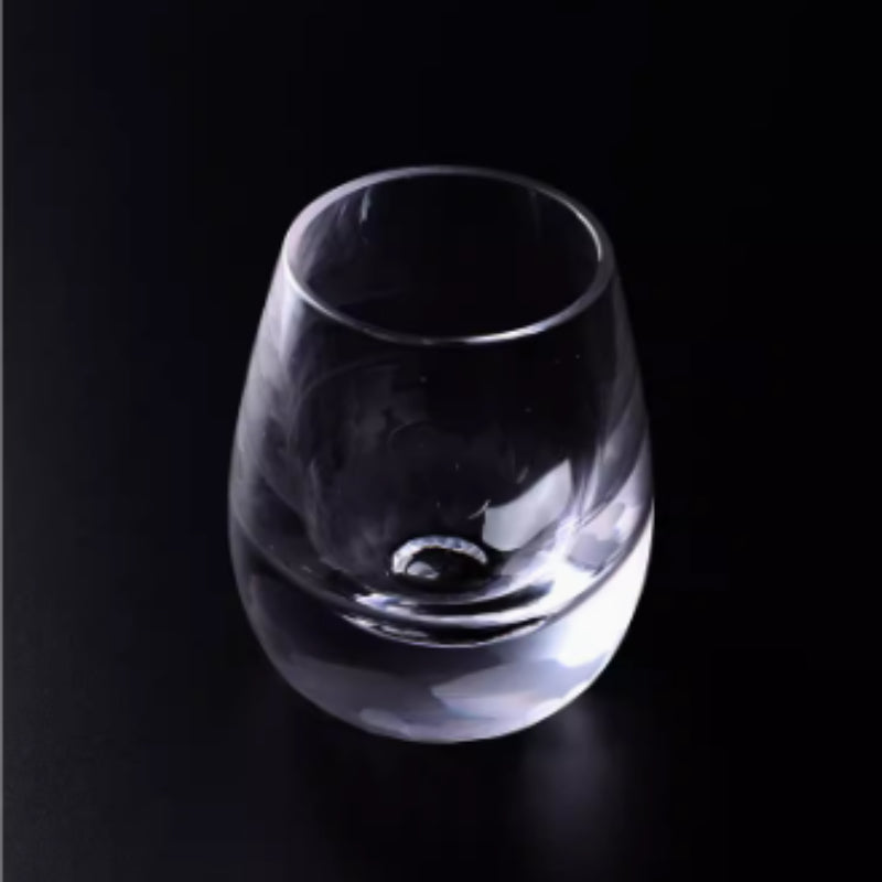 Chuyun Hand Carved Wine Glass, Whiskey Glass, Crystal Glass
