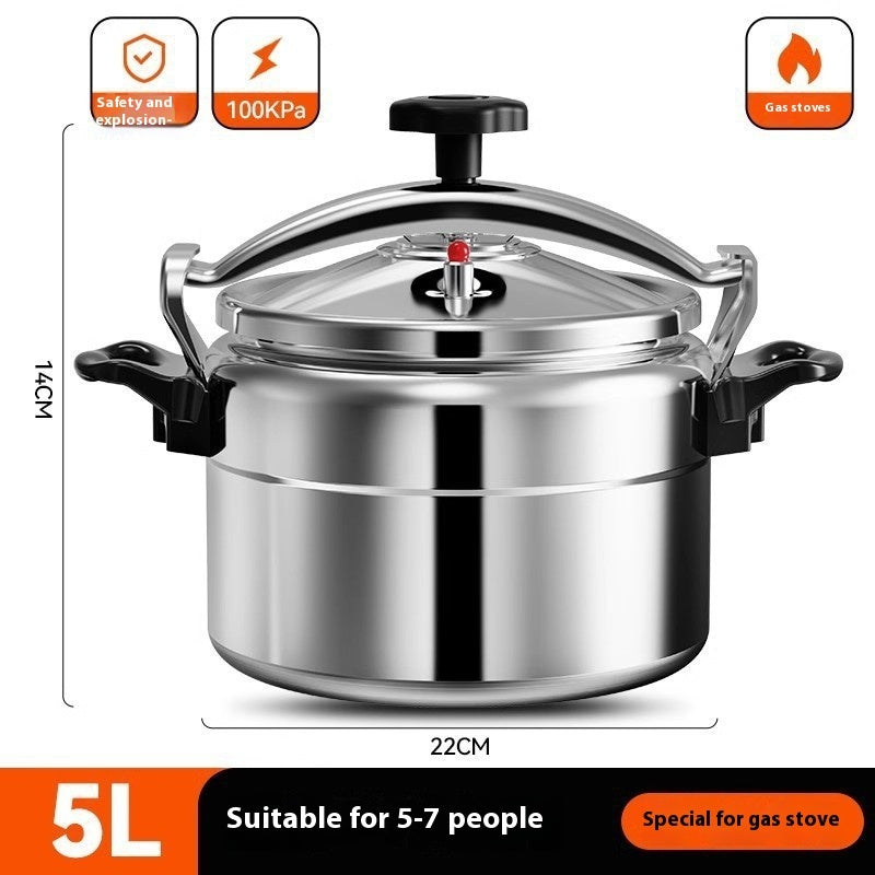 Large Capacity Explosion Proof Pressure Cooker For Gas Stove