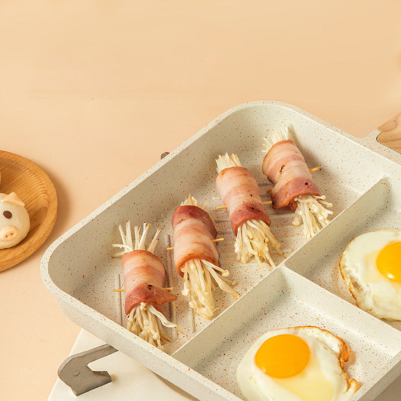 Medical Stone Non-Stick Frying Pan For Eggs Omelets And Steak