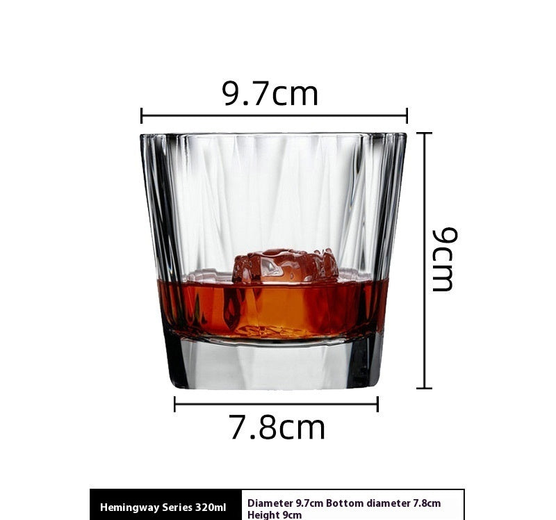 Lead-Free Turkey Crystal Whisky Tumbler For Home