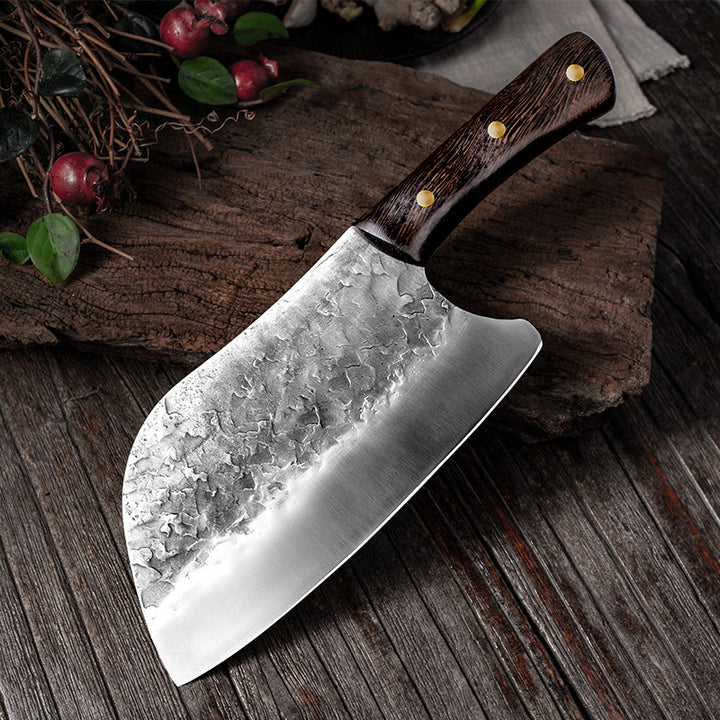 Traditional Hand-Forged Kitchen Knife For Professional Chefs And Businesses