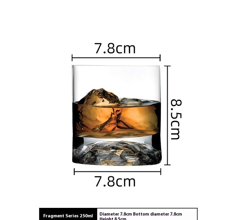 Lead-Free Turkey Crystal Whisky Tumbler For Home