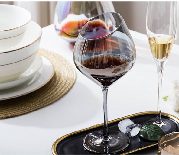 High-End Crystal Red Wine And Champagne Glass Goblet