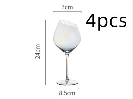 High-End Crystal Red Wine And Champagne Glass Goblet
