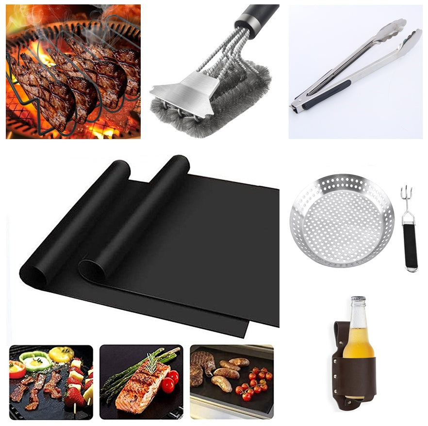 Non-Stick Barbecue Grill For Steak Chicken And BBQ