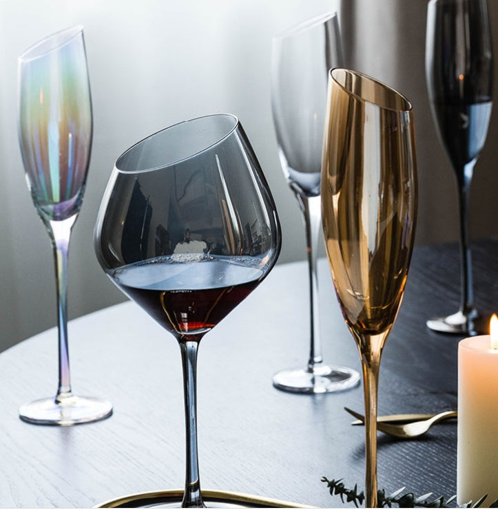 High-End Crystal Red Wine And Champagne Glass Goblet