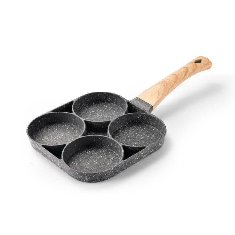 Four-Hole Mini Non-Stick Egg Frying Pan For Home Breakfast