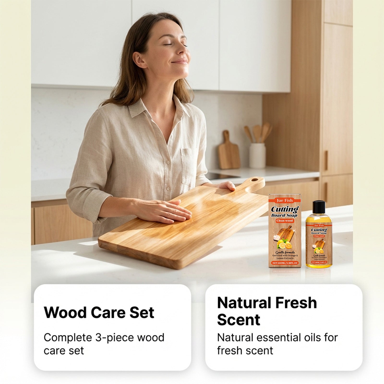 Cutting Board Cleaner Utensils