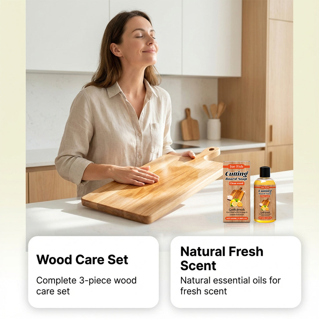 Cutting Board Cleaner Utensils