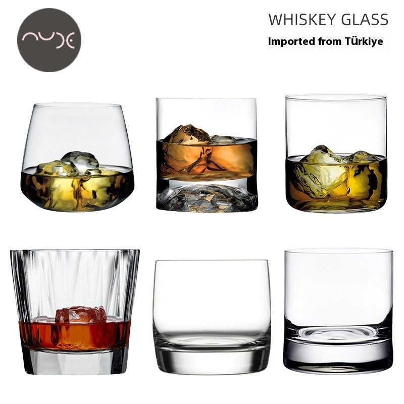 Lead-Free Turkey Crystal Whisky Tumbler For Home