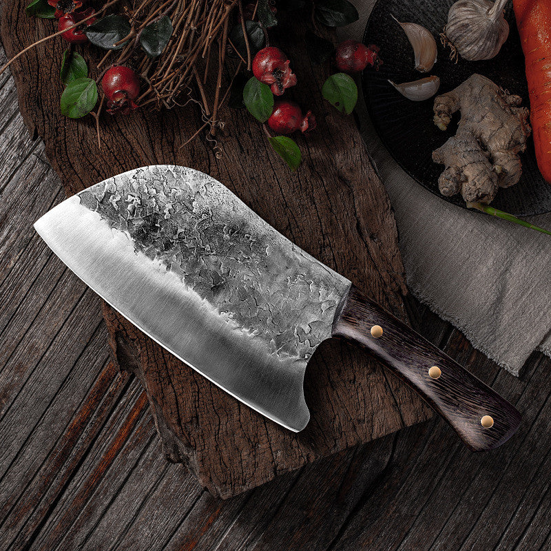 Traditional Hand-Forged Kitchen Knife For Professional Chefs And Businesses